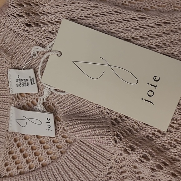 NWT WOMENS JOIE CROCHET SWIM COVER/DRESS SIZE XS - Picture 5 of 6